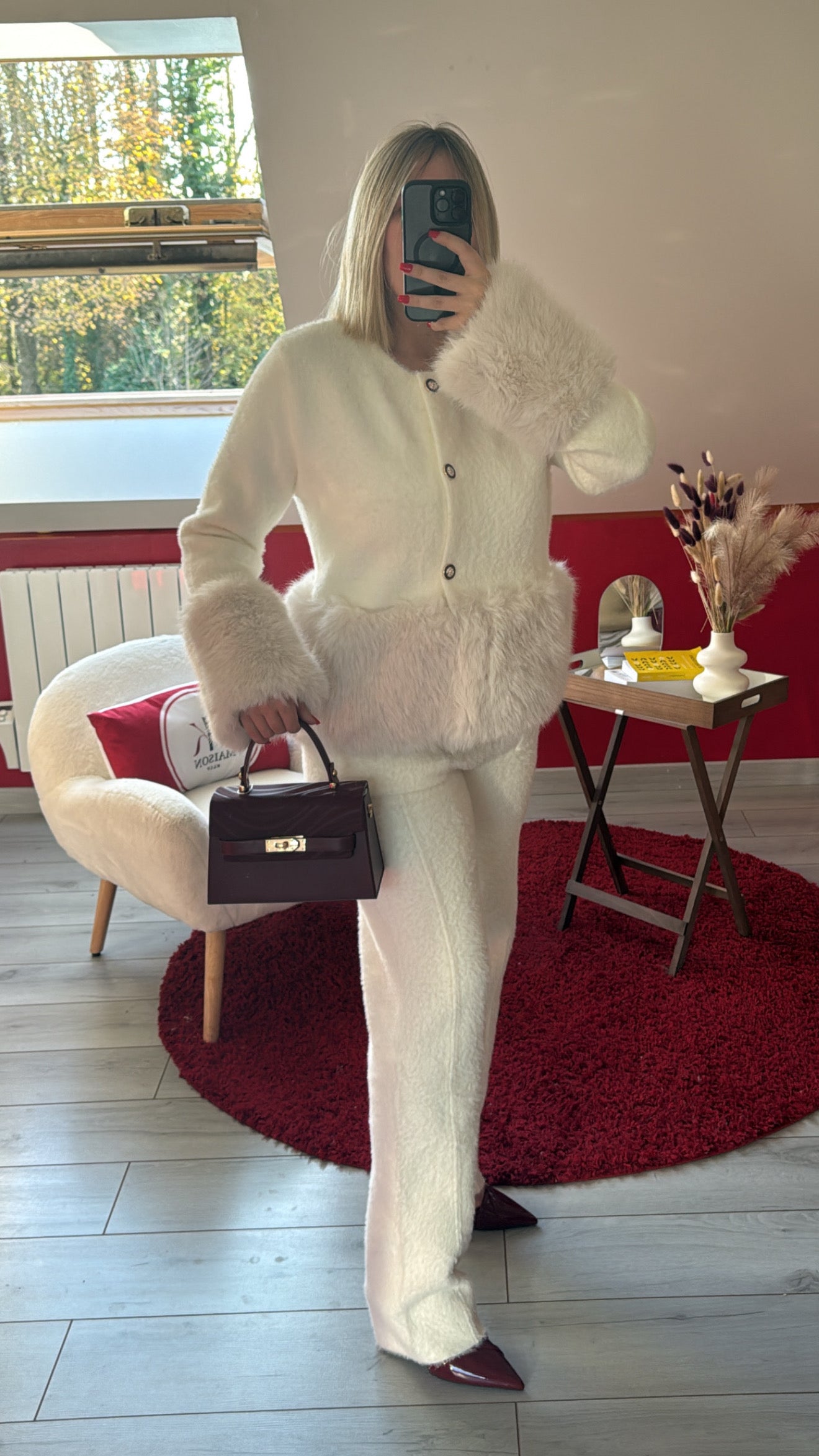 ENSEMBLE TOUT DOUX COTON BLANC - MaisonKLLY