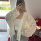 KIMONO SEQUIN PORTEFEUILLE CRÈME - MaisonKLLY