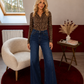 JEANS WIDE LEG BRUT