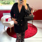 BLAZER OVERSIZE NOIR - MaisonKLLY