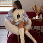 PULL SANS MANCHE OURS (plusieurs couleurs) - MaisonKLLY