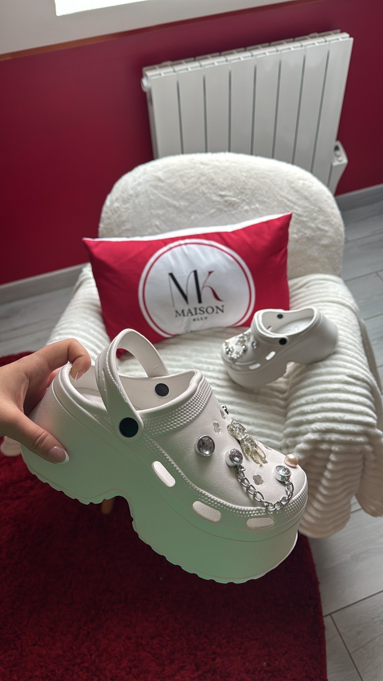 CROCS CUSTOM BLANCHE - MaisonKLLY