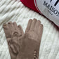GANTS TACTILE TAUPE - MaisonKLLY