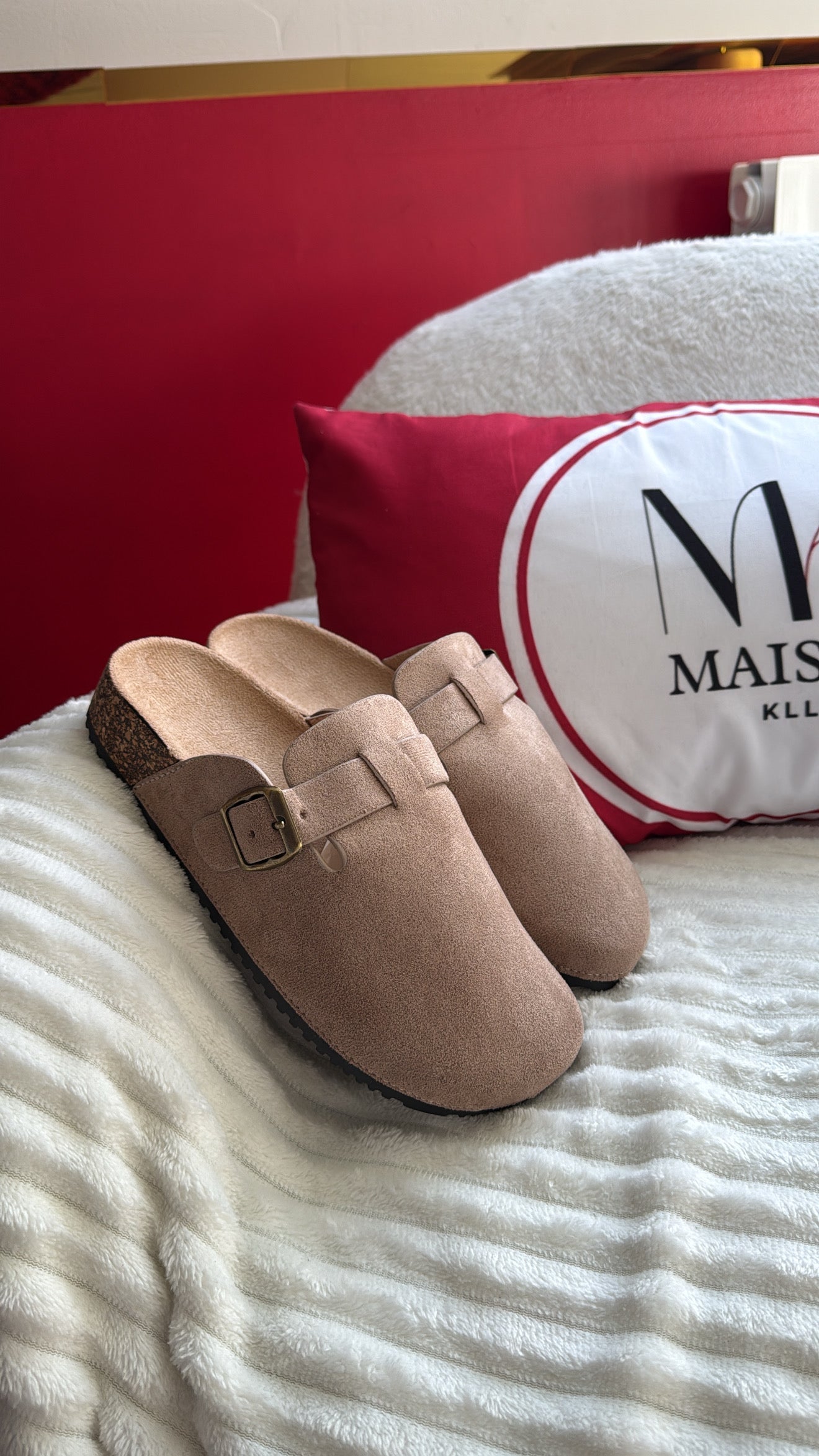 MULES ÉTÉ TAUPE - MaisonKLLY