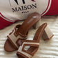 TALONS MONIQUA CAMEL - MaisonKLLY
