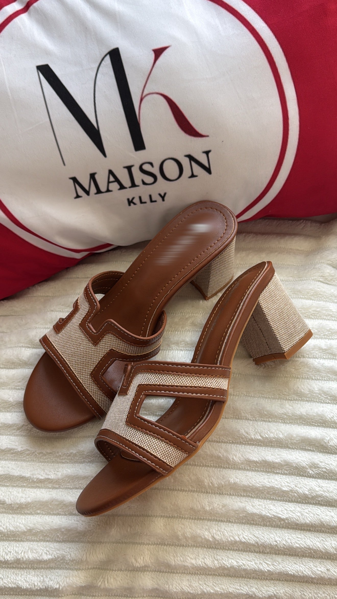 TALONS MONIQUA CAMEL - MaisonKLLY