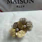 BOUCLES D’OREILLES OR FLEUR - MaisonKLLY