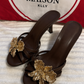 TALONS FLORA CHOCOLAT
