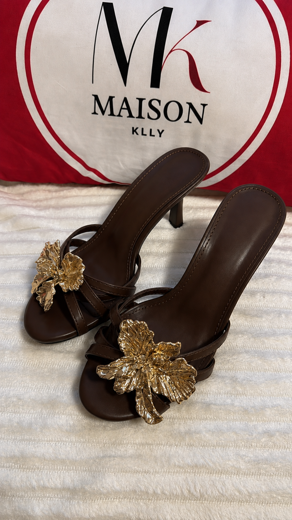 TALONS FLORA CHOCOLAT