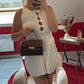 ROBE EN MAILLE BLANCHE