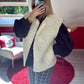 VESTE MOUMOUTE SANS MANCHE BLANCHE - MaisonKLLY