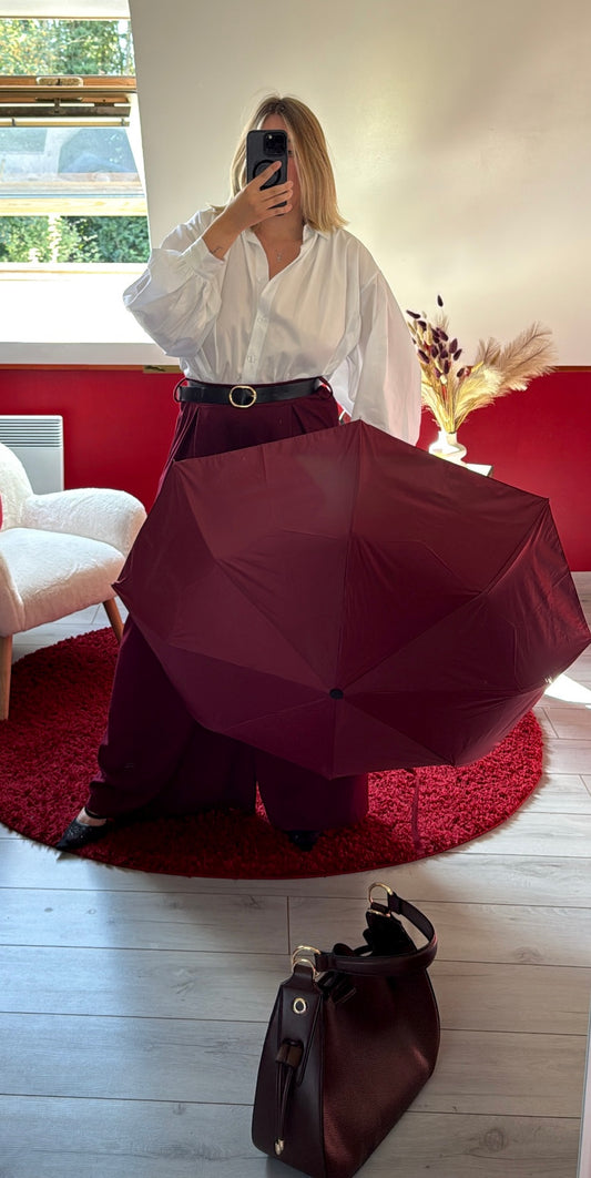 PARAPLUIE AUTOMATIQUE BORDEAUX - MaisonKLLY