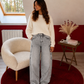 JEANS BALLOON GRIS