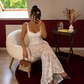 ENSEMBLE CORSET DENTELLE BLANC - MaisonKLLY