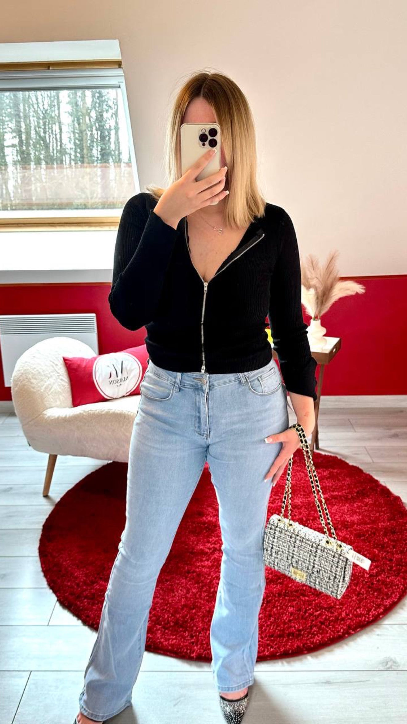 JEANS PUSH UP FLARE - MaisonKLLY