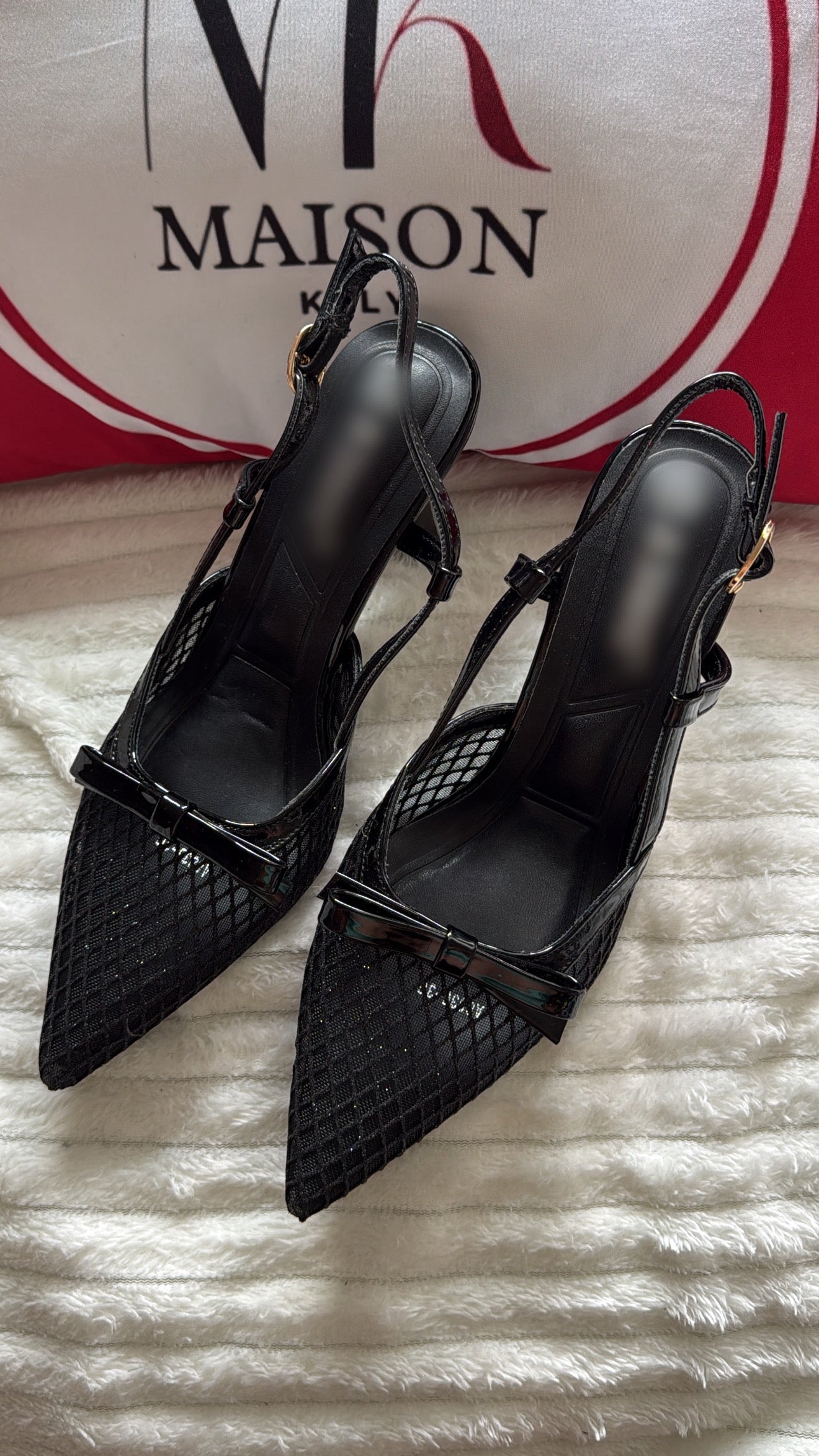 TALONS RESILLA NOIR - MaisonKLLY