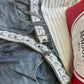JEANS CEINTURE DENTELLE - MaisonKLLY