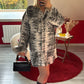 ROBE/VESTE EN JEANS ZÉBRÉ - MaisonKLLY
