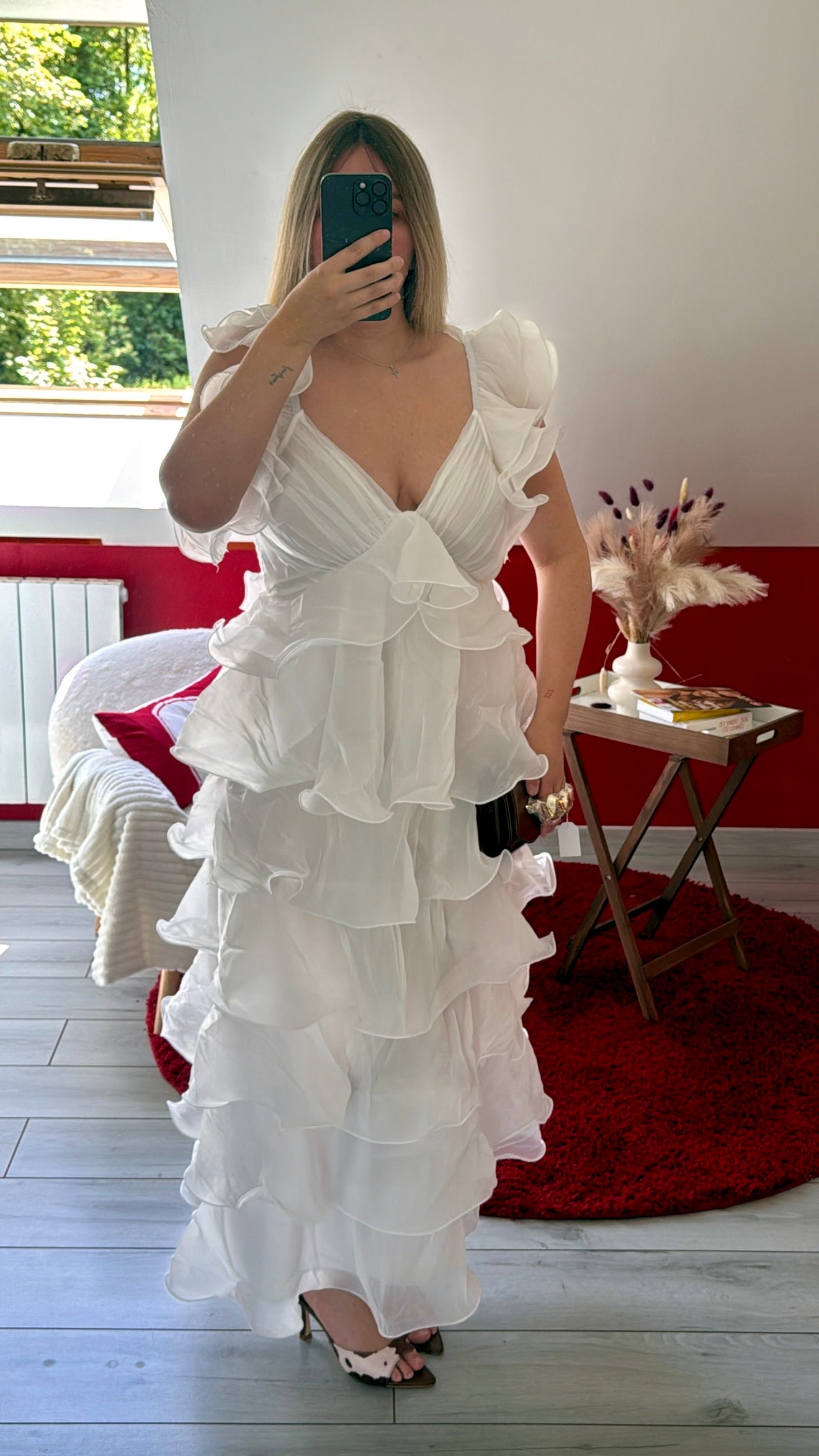 ROBE DE PRINCESSE BLANCHE - MaisonKLLY