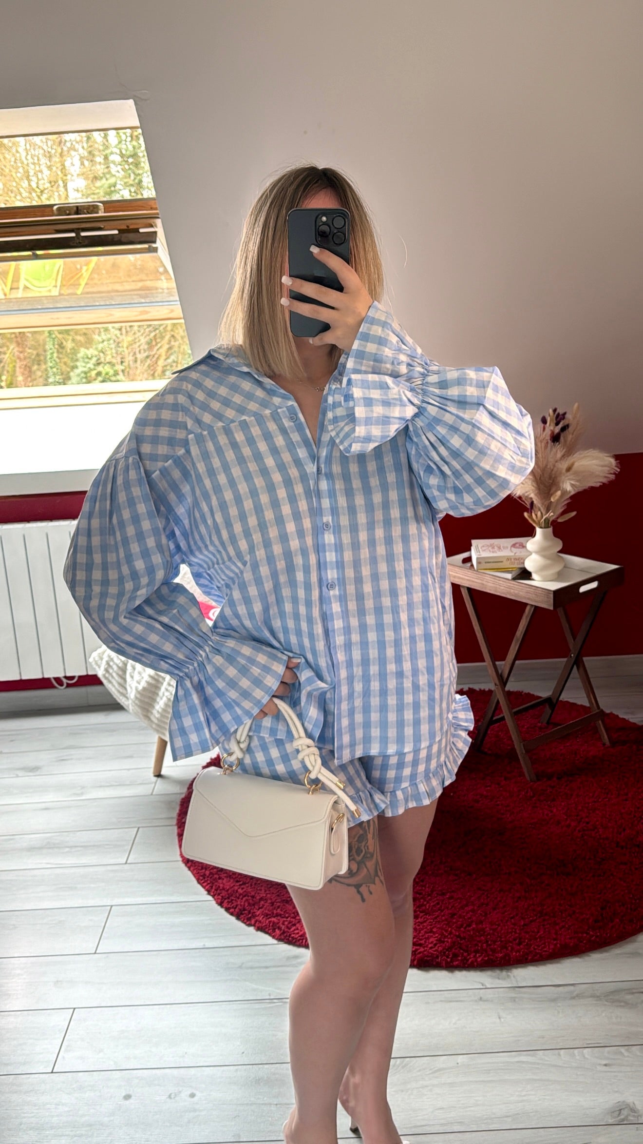 ENSEMBLE SHORT VICHY - MaisonKLLY