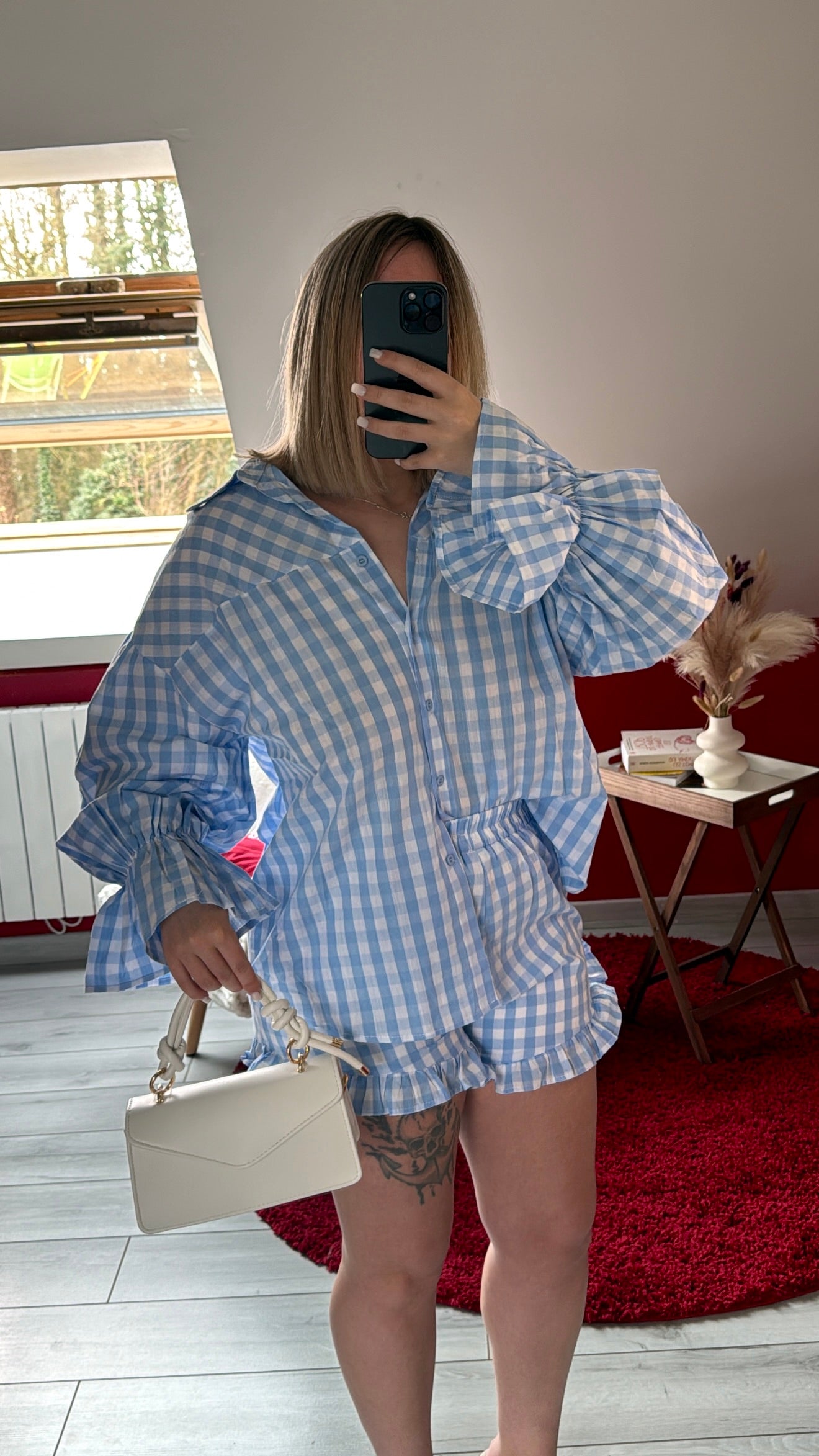 ENSEMBLE SHORT VICHY - MaisonKLLY