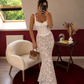 ENSEMBLE CORSET DENTELLE BLANC - MaisonKLLY
