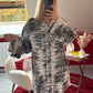 ROBE/VESTE EN JEANS ZÉBRÉ - MaisonKLLY