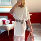 ROBE COTON EN DENTELLE - MaisonKLLY