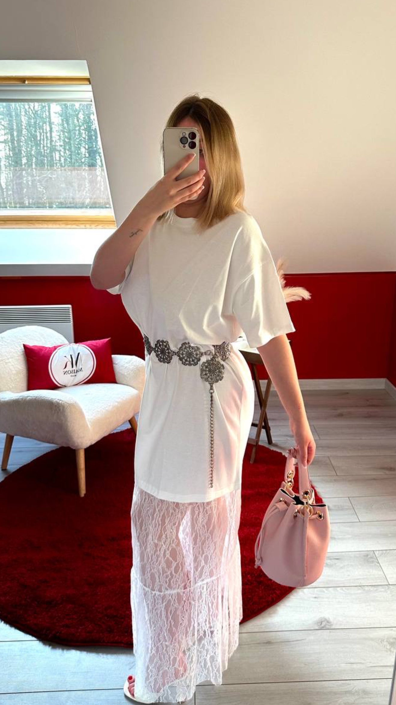 ROBE COTON EN DENTELLE - MaisonKLLY