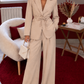 ENSEMBLE BLAZER CEINTRÉ (plusieurs couleurs)