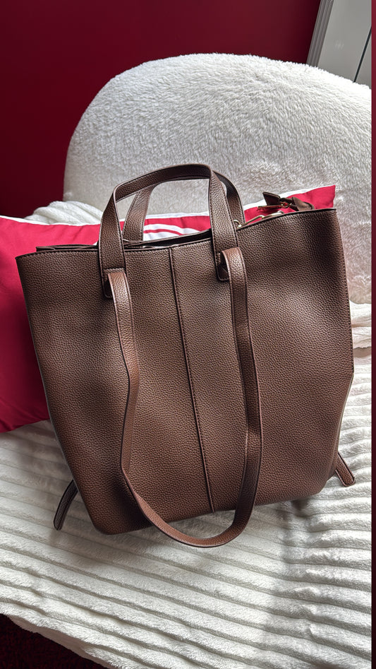 SAC CABAS CHOCOLAT - MaisonKLLY