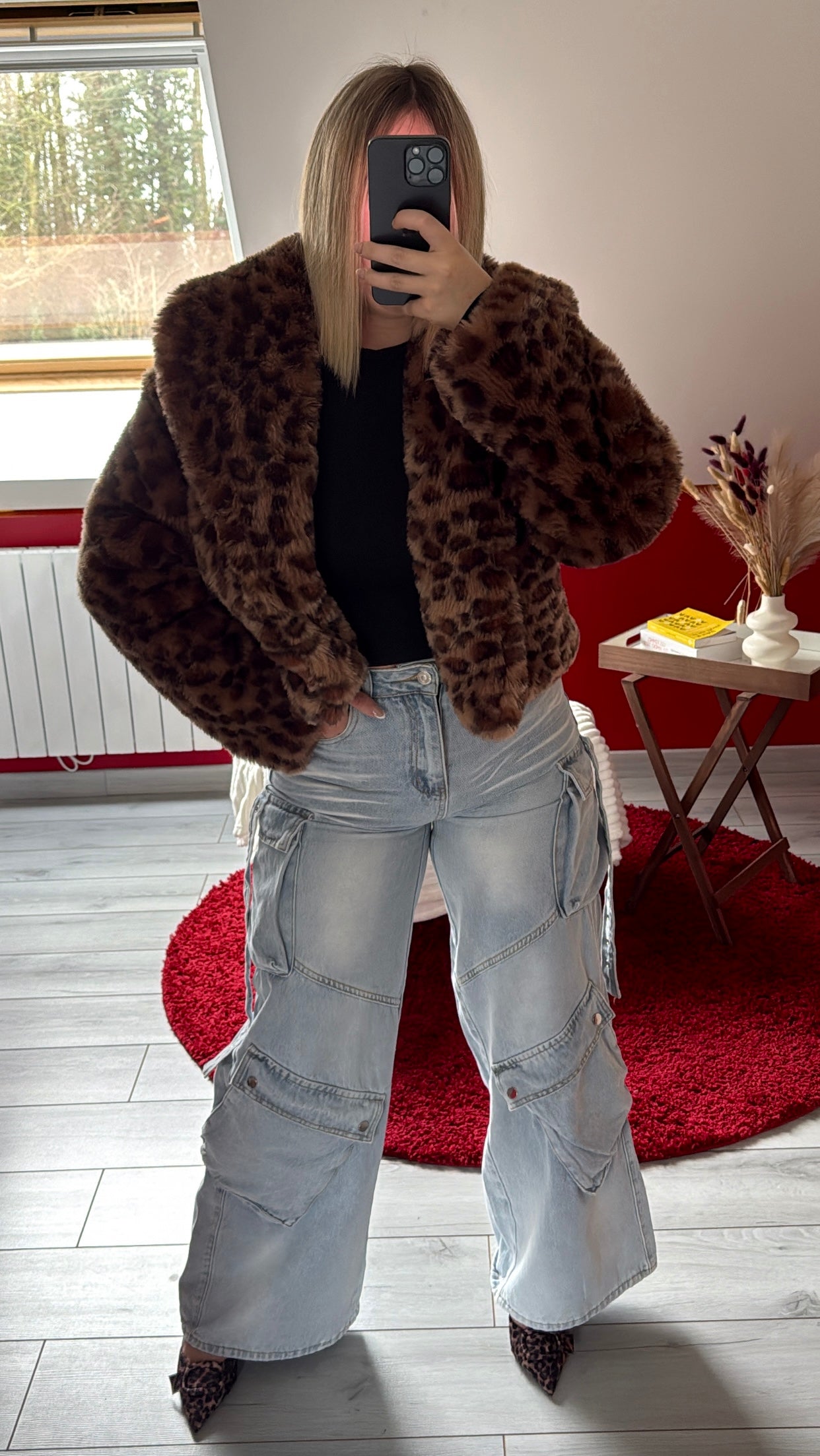 JEANS BAGGY POCHE - MaisonKLLY