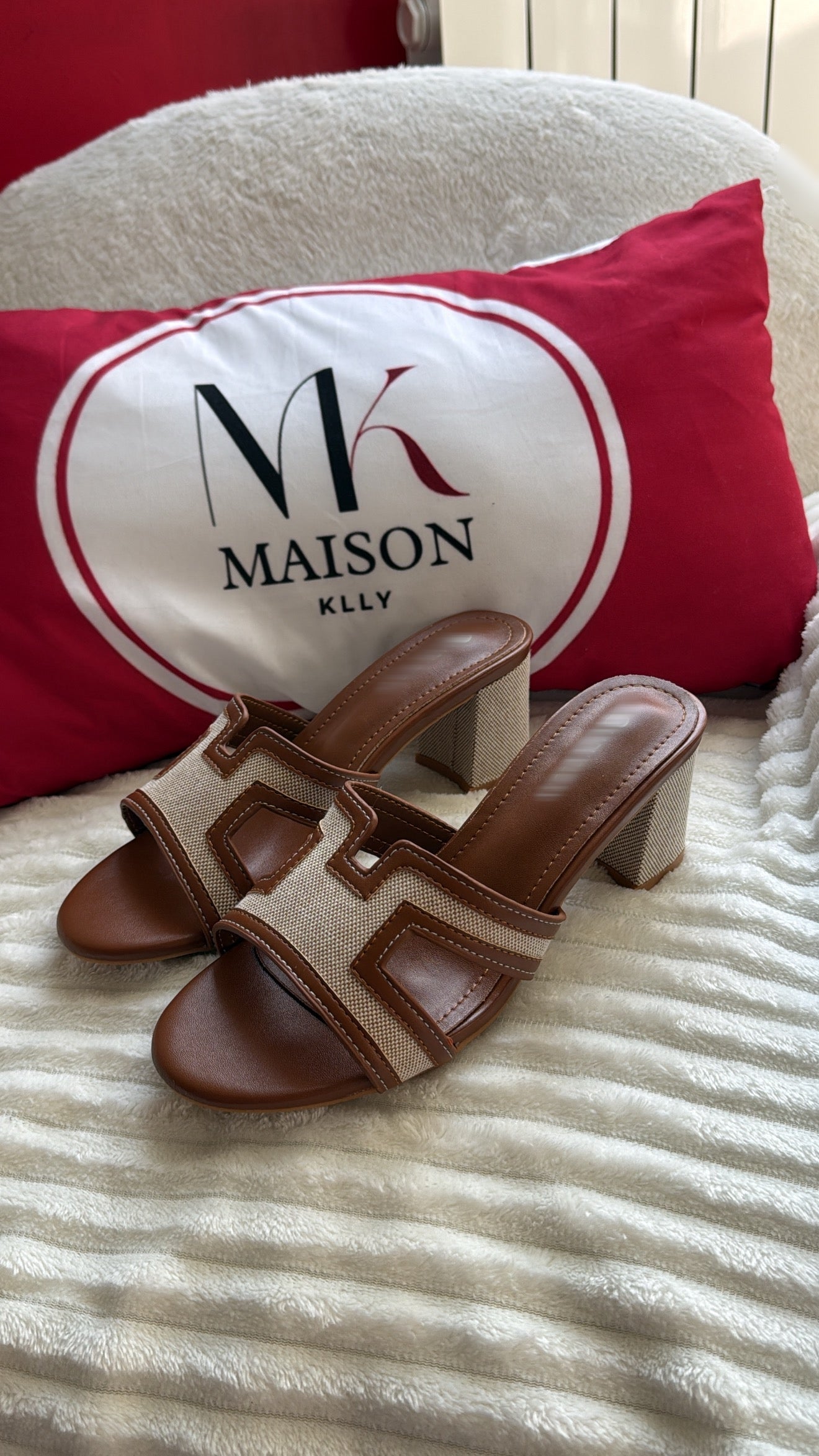 TALONS MONIQUA CAMEL - MaisonKLLY