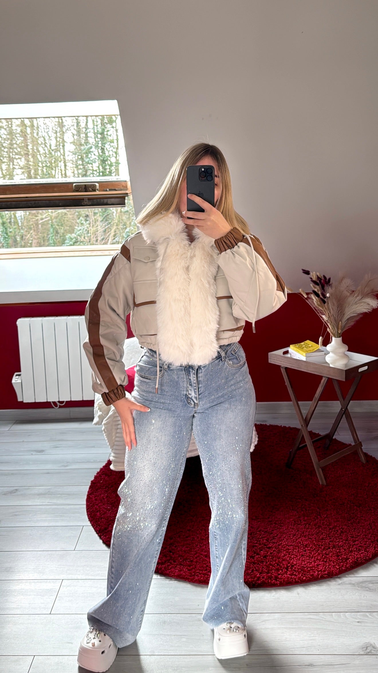 DOUDOUNE FOURRURE COURTE - MaisonKLLY