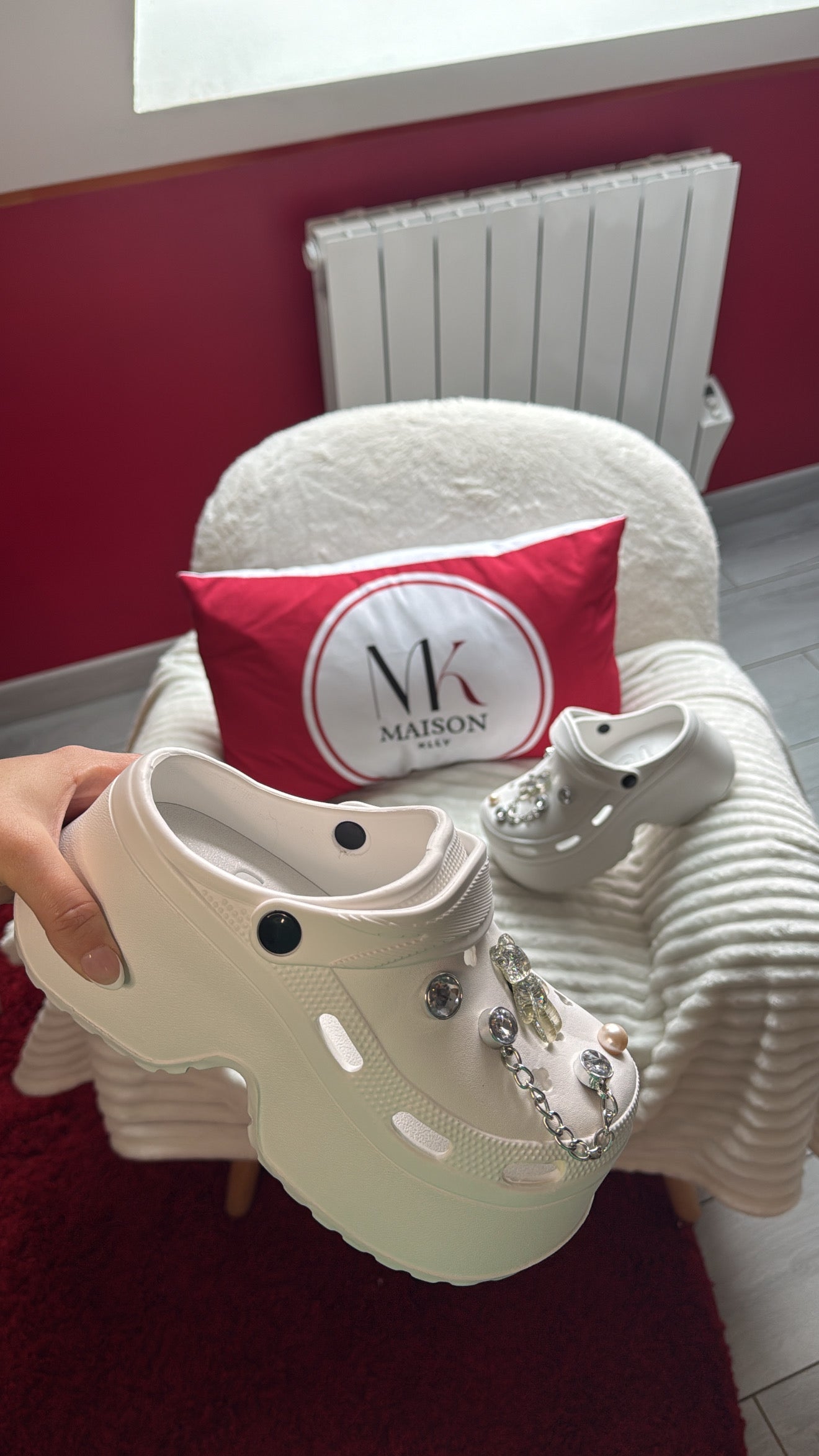 CROCS CUSTOM BLANCHE - MaisonKLLY