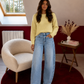 JEANS BALLOON BLEU