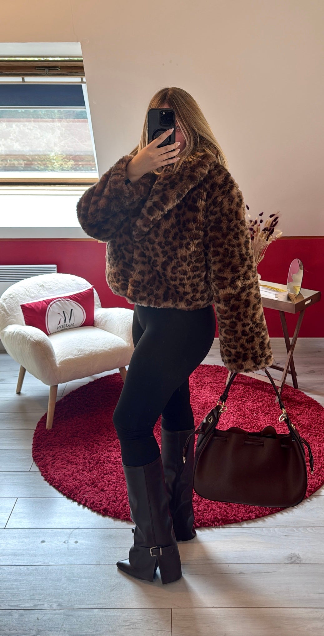 FOURRURE IMPRIMÉ LÉOPARD - MaisonKLLY