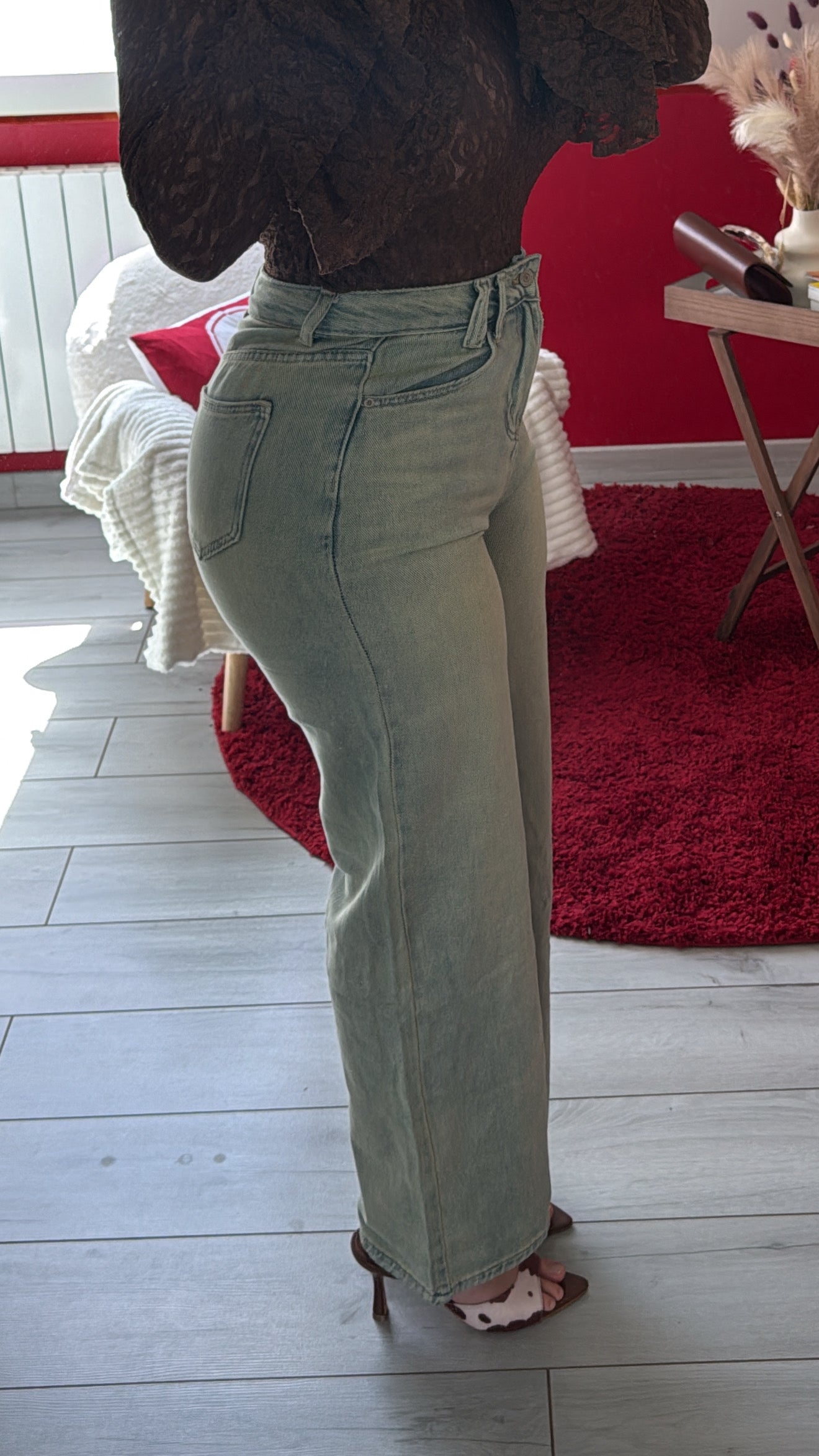 JEANS DÉLAVÉ - MaisonKLLY