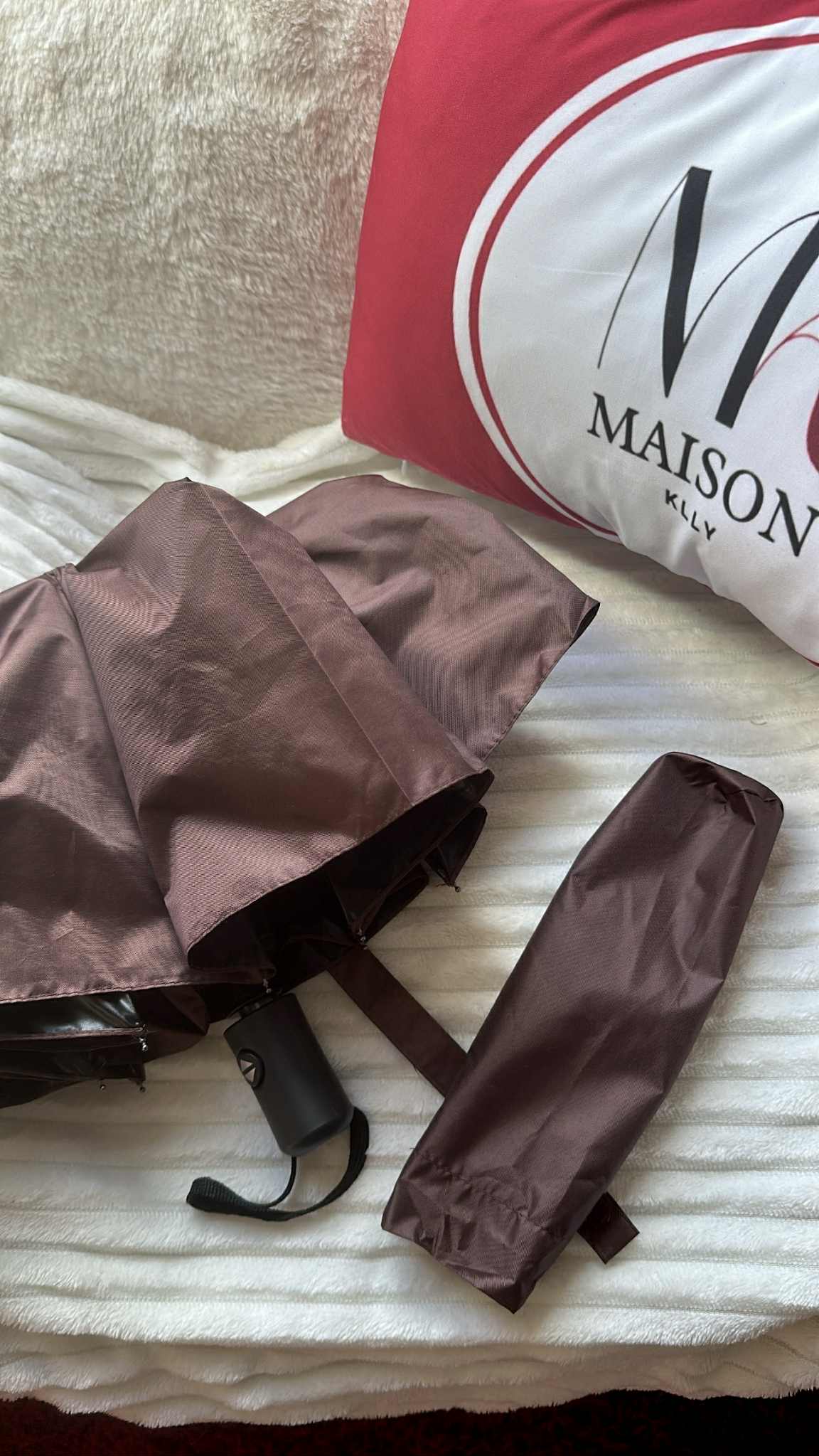 PARAPLUIE AUTOMATIQUE CHOCOLAT - MaisonKLLY