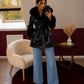 MANTEAU SIMILICUIR FOURRÉ - MaisonKLLY