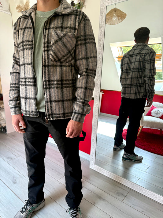 VESTE À CARREAUX - MaisonKLLY