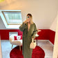VESTE BLAZER OVERSIZE VERT - MaisonKLLY