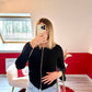 HAUT ZIP NOIR - MaisonKLLY