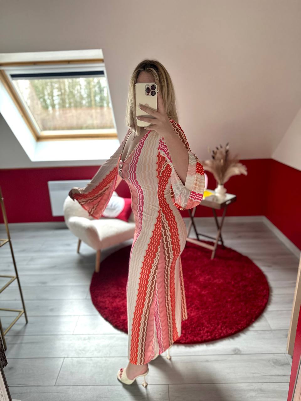 ROBE LONGUE MULTICOLORE - MaisonKLLY