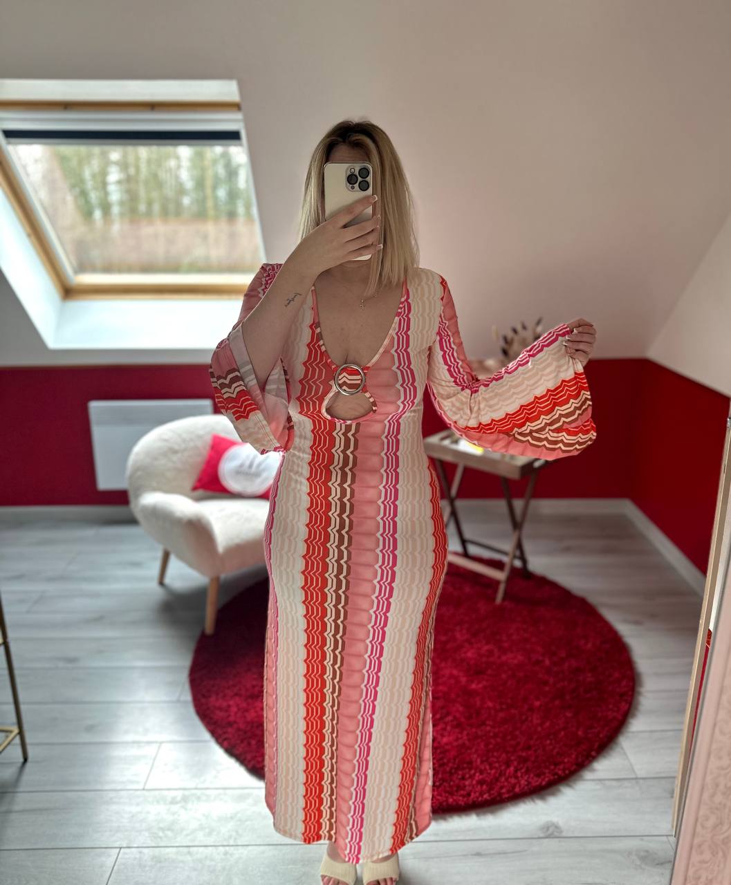 ROBE LONGUE MULTICOLORE - MaisonKLLY
