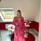 ROBE FLEURS ROSE - MaisonKLLY