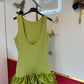 ROBE COMBI-SHORT VERTE - MaisonKLLY
