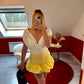 SHORT JAUNE - MaisonKLLY