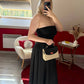 ROBE BUSTIER NOIR - MaisonKLLY