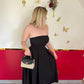 ROBE BUSTIER NOIR - MaisonKLLY